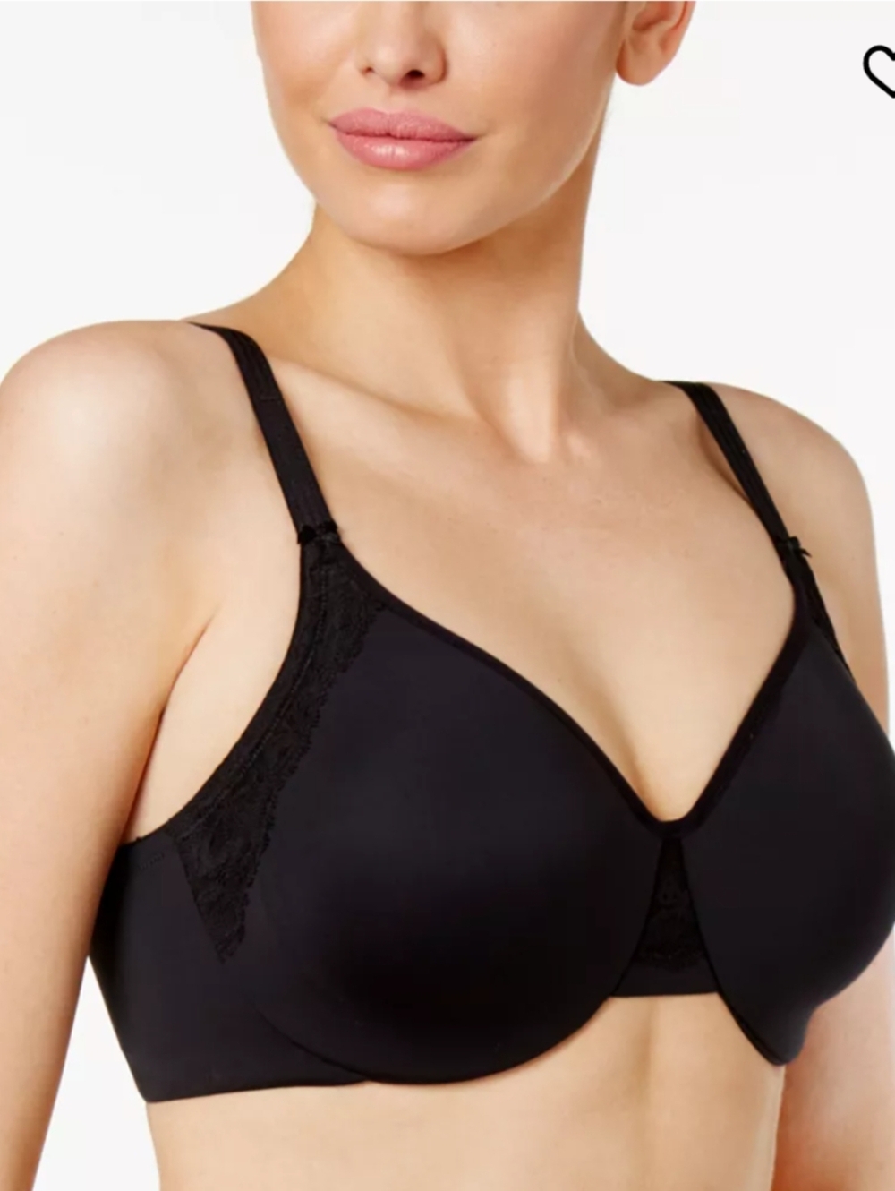 NWT OLGA Cloud 9 Full-Figure Lace-Trim Minimizer Bra